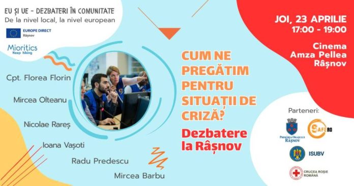 Dezbatere publică la Râșnov, „Cum ne pregătim pentru situații de criză? – De la nivel local la nivel european”