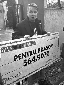 Peste 560.000 euro pentru noua Oncologie din Brașov de la fundația Metropolis