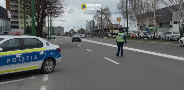 Polițiștii din Brașov au făcut verificări în trafic, în mai multe zone din oraș (VIDEO)