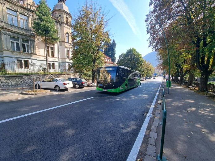 Circulația autobuzelor de pe linia 20 spre Poiana Brașov, suspendată temporar în weekend