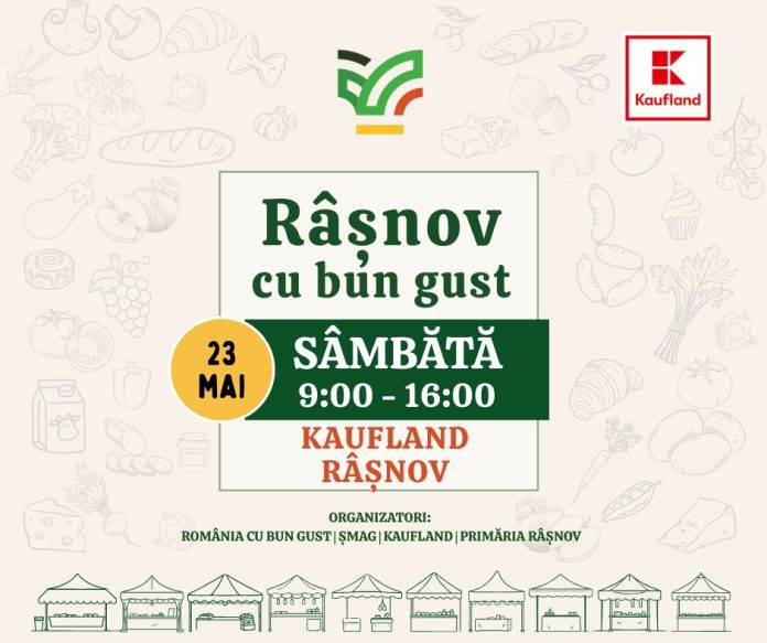Târgul „Râșnov cu bun gust” revine cu produse locale și preparate tradiționale
