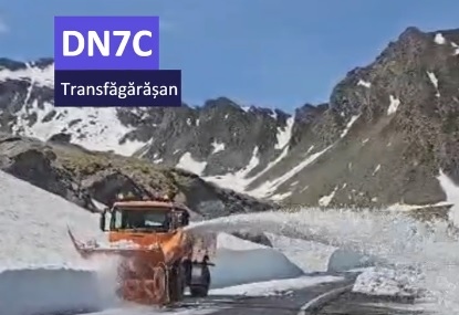 Lucrările de redeschidere a Transfăgărășanului continuă în condiții meteo favorabile (VIDEO)
