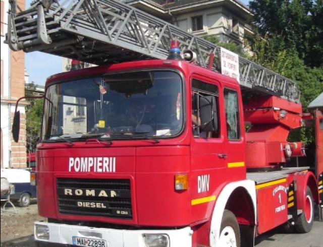 Poza pentru articolul Incendiu la o turnătorie din Codlea