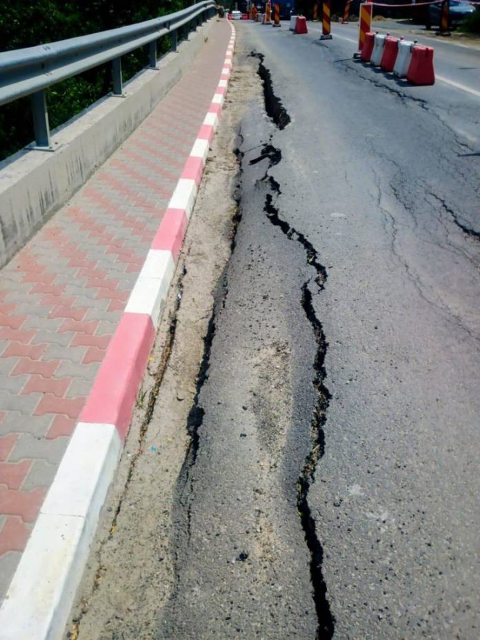 DN 10, Buzău - Brașov: Lucrări de consolidare obligatorii pentru siguranța traficului în zona Siriu