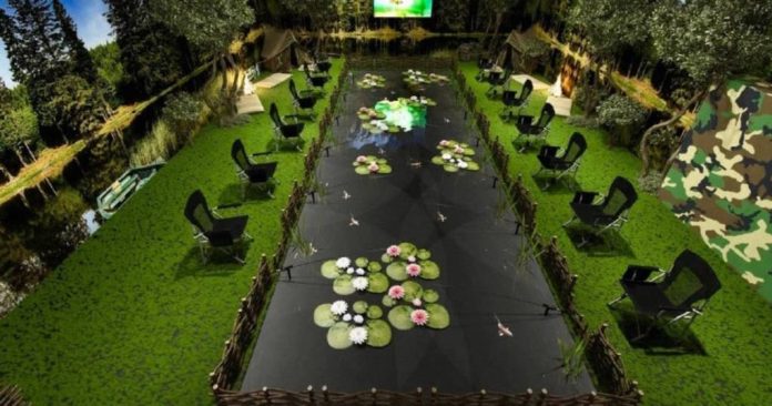 Premieră mondială bizară: Primul iaz de pescuit indoor din lume se deschide într-un mall
