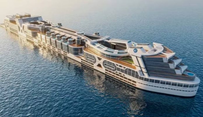 Freedom Ship: Orașul plutitor lung de peste un kilometru care poate găzdui 80.000 de oameni
