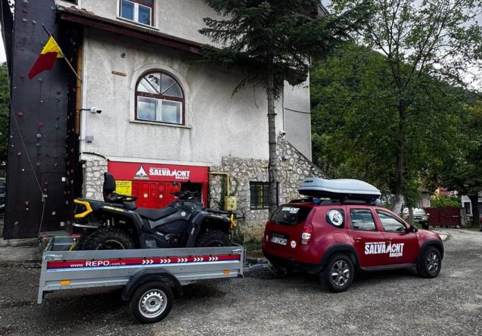 Salvamont Râșnov și-a mărit capacitatea de intervenție. Un ATV Can-Am Outlander 1000 și o remorcă nouă au intrat în dotare