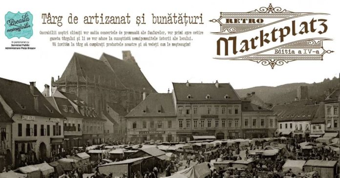 Între 31 iulie și 2 august 2026: Retro Marktplatz revine la Brașov