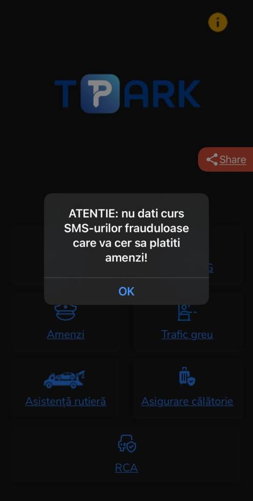 Poliția Locală Brașov avertizează: Amenzile pentru parcare nu se transmit prin SMS