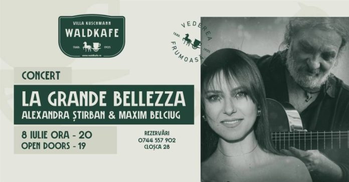 Concertul „La Grande Bellezza”, la Brașov. Operă, romanțe și canțonete într-un recital în aer liber