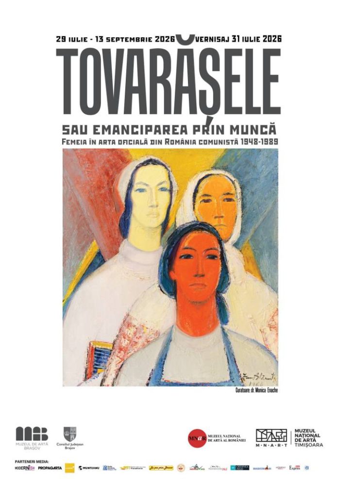 „Tovarășele sau emanciparea prin muncă”, o expoziție despre reprezentarea femeii în arta oficială din România comunistă la Muzeul de Artă Brașov