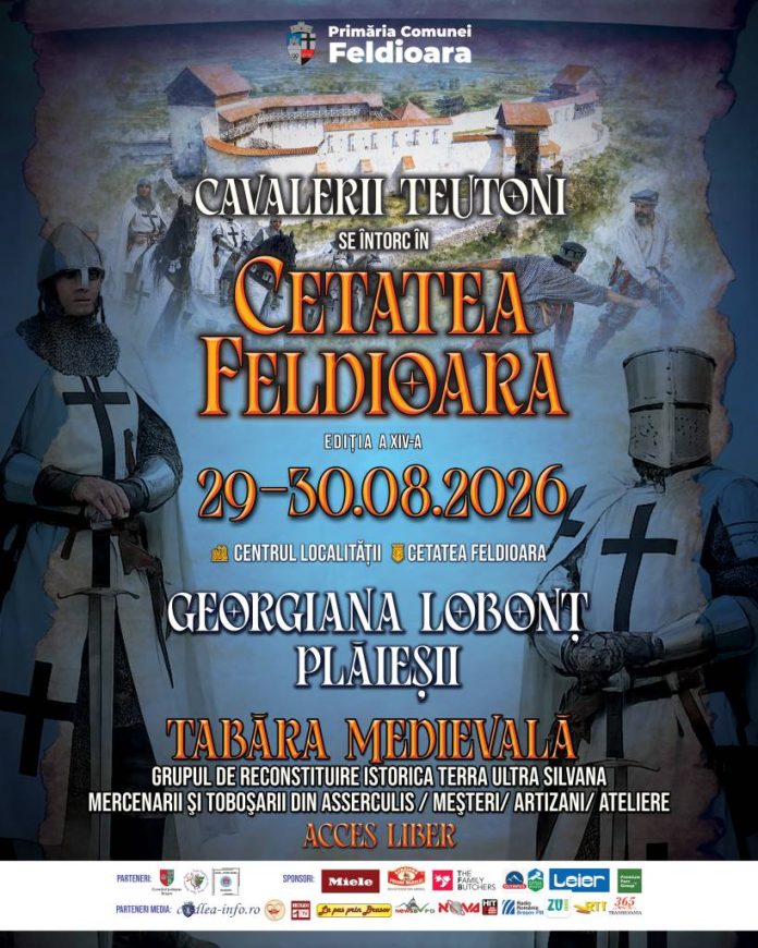 „Cavalerii Teutoni se întorc în Cetatea Feldioara”, în perioada 29–30 august