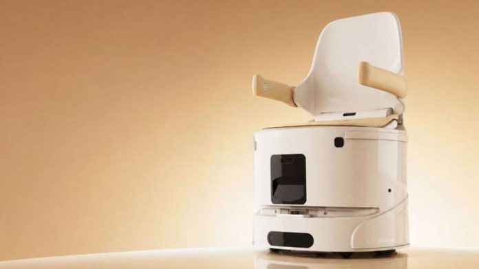 Toaleta-robot autonomă vine singură la marginea patului tău