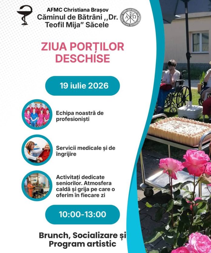 Ziua Porților Deschise, la Căminul de Bătrâni „Dr. Teofil Mija” din Săcele