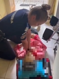 Gest salvator al unei jandarmerițe din Râșnov: a resuscitat o femeie până la sosirea echipajului medical