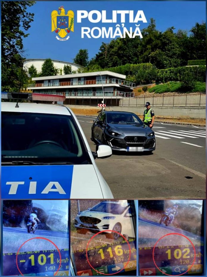 32 de sancțiuni și cinci permise reținute într-o acțiune rutieră în Brașov
