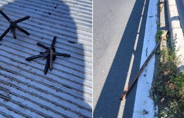 Pericol pe Autostrada Soarelui: obiecte metalice blochează șoferii