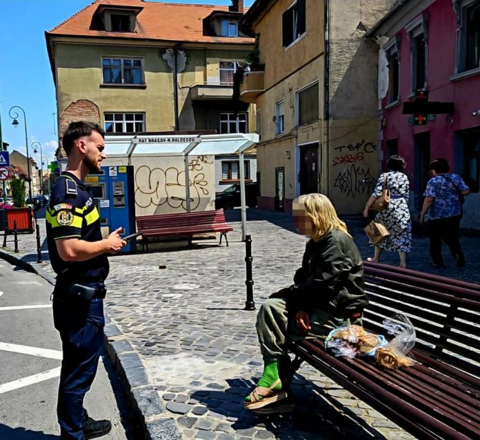 Acțiune a Poliției Brașov în Centrul Vechi și Centrul Civic: 22 de amenzi aplicate într-o singură zi