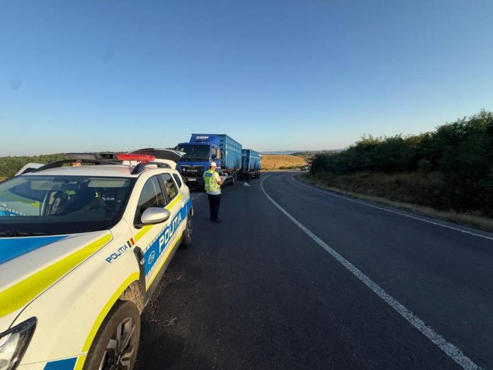 Accident pe DN 1, între Șercaia și Perșani. O persoană a fost rănită, iar traficul este blocat