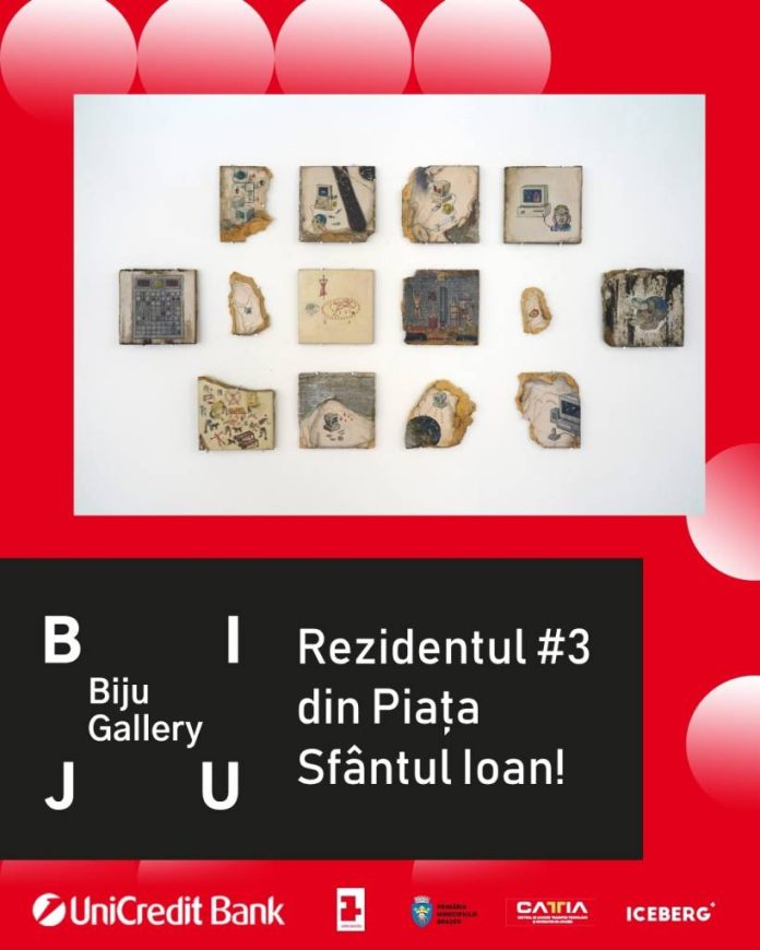 Biju Gallery și artistul Nicolae Romanițan deschid cea de-a treia Rezidență Antreprenorială a verii, în Piața Sfântul Ioan