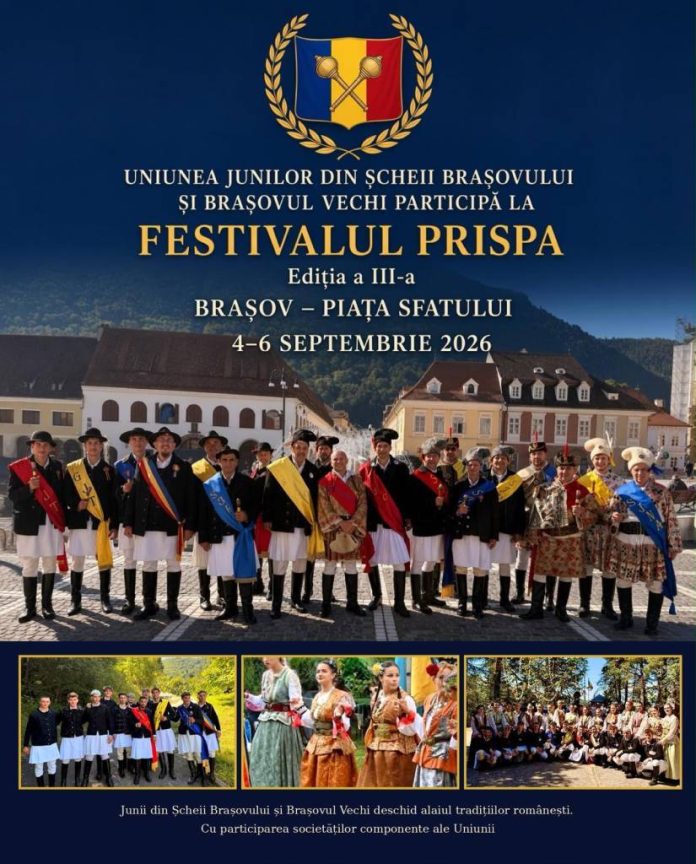 Junii Brașovului dau startul Festivalului PRISPA, în Piața Sfatului