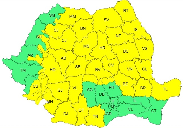 Atenție, brașoveni: vântul puternic și vijeliile lovesc județul