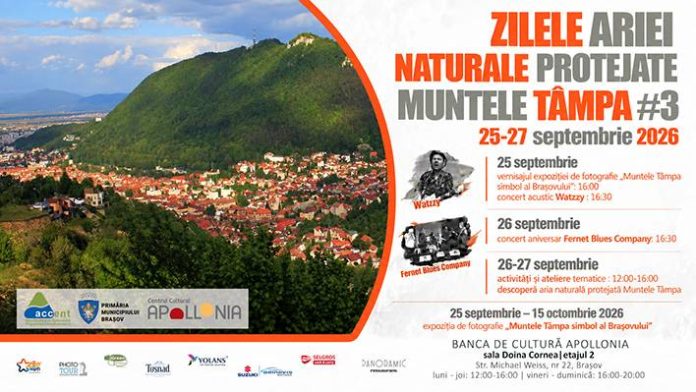 Muntele Tâmpa, sărbătorit prin fotografie, muzică și activități pentru public