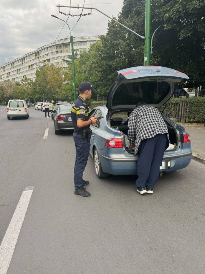Acțiune „BLITZ” a Poliției Brașov pe bulevardul Saturn: 69 de sancțiuni și amenzi de peste 8.000 de lei
