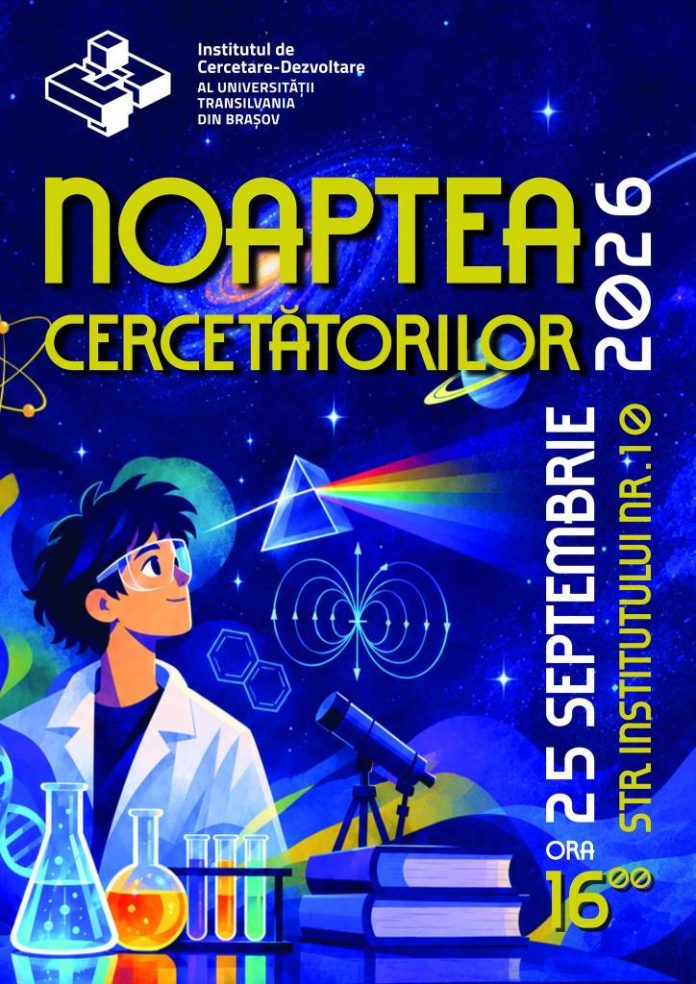 Experimente și demonstrații la Noaptea Cercetătorilor, la Brașov