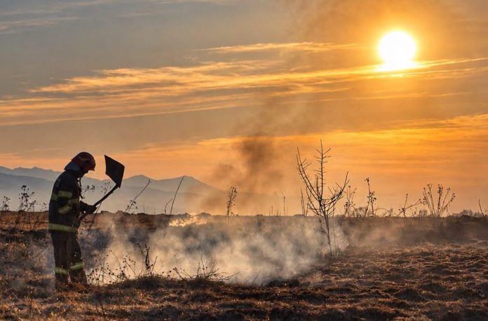 Incendiile de vegetație sunt în scădere, dar pericolul nu a trecut. Peste 10.000 de intervenții în opt luni