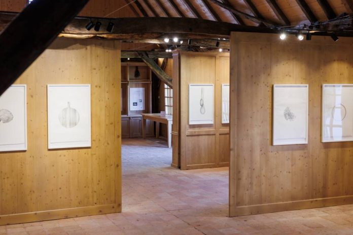 Casa Regelui Charles al III-lea din Viscri găzduiește expoziția „Linea lignea” a artistei Irina Neacșu