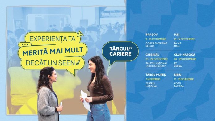 Târgul de Cariere revine la Brașov. Evenimentul are loc în octombrie, la Coresi Shopping Resort