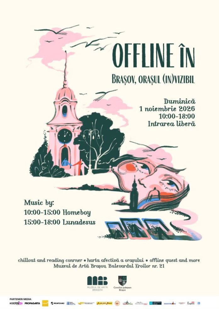 Zi offline la Muzeul de Artă Brașov, cu intrare liberă și muzică pe vinyl