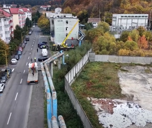 Acțiune de igienizare pe strada Laminoarelor din Brașov